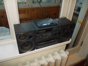 Продаю 2-х кассетный магнитофон с радио и CD, Panasonic RX-DT680 - <ro>Изображение</ro><ru>Изображение</ru> #3, <ru>Объявление</ru> #1654626