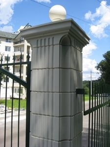 Забор. Продаем бетонные колоны для ограждения, наборные разных высот - <ro>Изображение</ro><ru>Изображение</ru> #3, <ru>Объявление</ru> #1654941