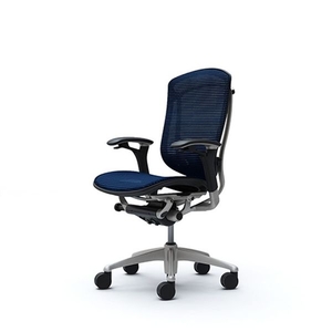 Офисные кресла  OKAMURA CONTESSA Dark Blue в синий сетке - <ro>Изображение</ro><ru>Изображение</ru> #2, <ru>Объявление</ru> #1680153