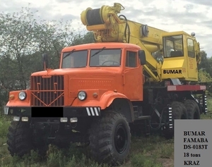 Продаем автокран Bumar FAMABA DS-0183T, 18 тонн,1985 г.в.,КрАЗ 255Б1, 1981 г.в. - <ro>Изображение</ro><ru>Изображение</ru> #1, <ru>Объявление</ru> #1684123