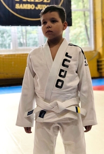 Детское кимоно для Дзюдо, белое с поясом - <ro>Изображение</ro><ru>Изображение</ru> #3, <ru>Объявление</ru> #1693781