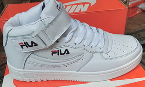 Кроссовки высокие FILA демисезонные прошитые есть c 34 по 44 р-р Опт Розница