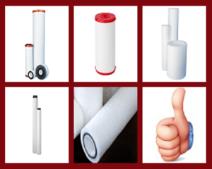 Фильтра от производителя,  фильтроэлементы из полипропилена