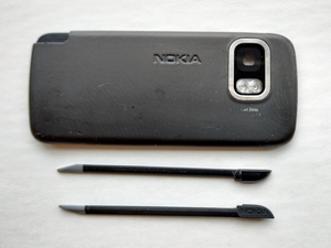 Задня панель + стилус (2 шт.) від Nokia 5800 (оригінальні) - <ro>Изображение</ro><ru>Изображение</ru> #1, <ru>Объявление</ru> #1703141
