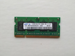 Оперативна пам'ять для ноутбука Samsung SoDimm DDR2 512mB PC5300 - <ro>Изображение</ro><ru>Изображение</ru> #1, <ru>Объявление</ru> #1703142