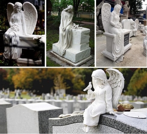Скульптуры ангелов для памятников на кладбище под заказ - <ro>Изображение</ro><ru>Изображение</ru> #5, <ru>Объявление</ru> #1704815