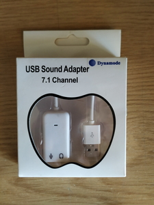 Внешняя звуковая карта Dynamode USB Sound Adapter 7.1  (Аудио карта) - <ro>Изображение</ro><ru>Изображение</ru> #1, <ru>Объявление</ru> #1715371