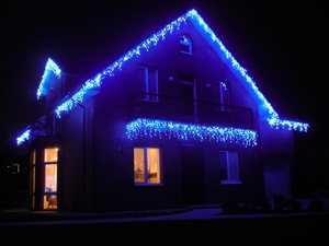 Новогодняя праздничная подсветка домов, монтаж гирлянд  - <ro>Изображение</ro><ru>Изображение</ru> #4, <ru>Объявление</ru> #1718267