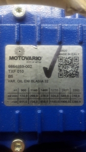 Предлагаем вариатор Motovario TFX 010 B5. Недорого.  - <ro>Изображение</ro><ru>Изображение</ru> #2, <ru>Объявление</ru> #1718589