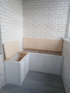 Шкаф на балкон (ящик сидушка - <ro>Изображение</ro><ru>Изображение</ru> #10, <ru>Объявление</ru> #986202