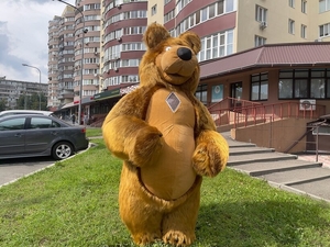 Коричневий костюм ведмедя надувний - <ro>Изображение</ro><ru>Изображение</ru> #4, <ru>Объявление</ru> #1727766