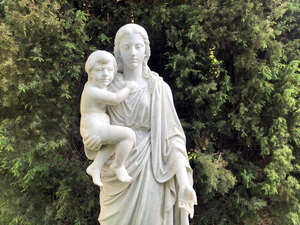 Скульптура Мадонна с младенцем ретроспектива в эпоху Ренессанса - <ro>Изображение</ro><ru>Изображение</ru> #1, <ru>Объявление</ru> #1732403