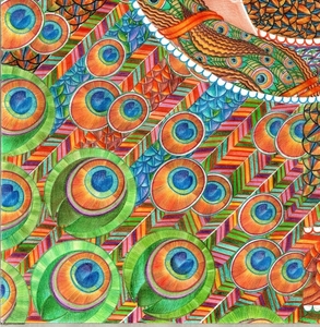 Рисунок цветными карандашами .Название «Мысли» .  - <ro>Изображение</ro><ru>Изображение</ru> #2, <ru>Объявление</ru> #1734476