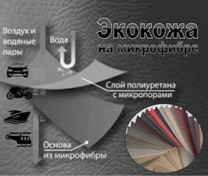 Экокожа на микрофибре из коллекций NAPPA и DAKOTA - <ro>Изображение</ro><ru>Изображение</ru> #1, <ru>Объявление</ru> #1735374