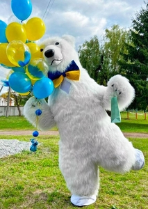 Надувний костюм Білий Ведмідь. Надувной костюм Белый Медведь - <ro>Изображение</ro><ru>Изображение</ru> #1, <ru>Объявление</ru> #1735667