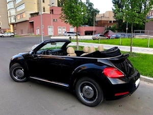 Кабриолет Volkswagen Beetle черный аренда - <ro>Изображение</ro><ru>Изображение</ru> #3, <ru>Объявление</ru> #1735435