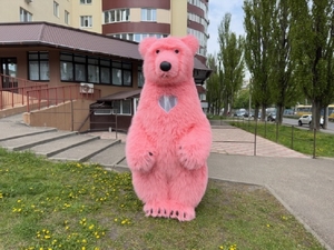 Костюм медведя розовый - <ro>Изображение</ro><ru>Изображение</ru> #2, <ru>Объявление</ru> #1736753