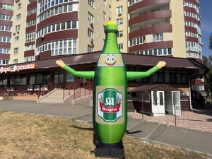 Надувная бутылка для рекламы, продвижения продукции - <ro>Изображение</ro><ru>Изображение</ru> #1, <ru>Объявление</ru> #1739739