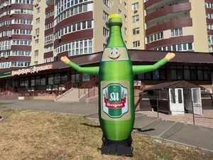 Надувная бутылка для рекламы, продвижения продукции - <ro>Изображение</ro><ru>Изображение</ru> #3, <ru>Объявление</ru> #1739739