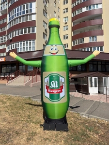 Надувная бутылка для рекламы, продвижения продукции - <ro>Изображение</ro><ru>Изображение</ru> #4, <ru>Объявление</ru> #1739739