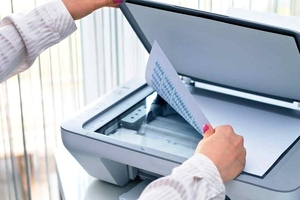 Услуги сканирования,  ксерокопирования,  сохранения и печати различных документов