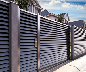 Сучасні металеві паркани від компанії BUDMAT у Дніпрі