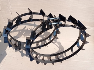 Грунтозацепы для мотоблока на резиновые колеса R10-R16.