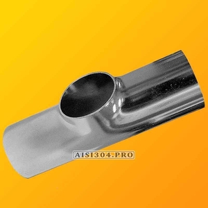 Тройник нержавеющий 52 мм AISI 304 под сварку TRiNOX #1750674