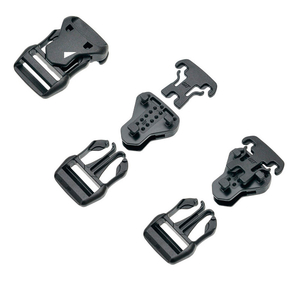 Високоякісний чорний фастекс прибивний Lion Pouch 20 мм WJ упаковками #1751446