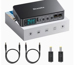 Mini UPS DR2p 18000 мА·год з регульованою напругою 5V 9V 12V 15V 24V #1752784