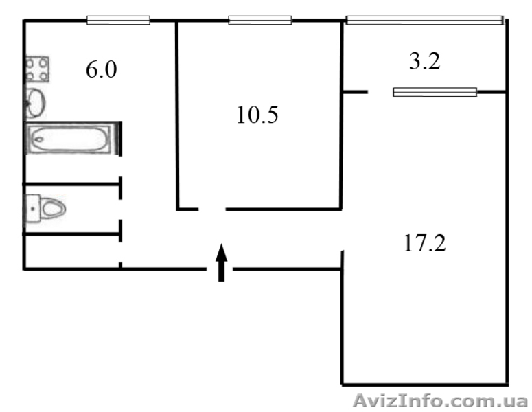 2 комнатная пр-кт Королева  продает хозяин. ТОРГ - <ro>Изображение</ro><ru>Изображение</ru> #3, <ru>Объявление</ru> #4755