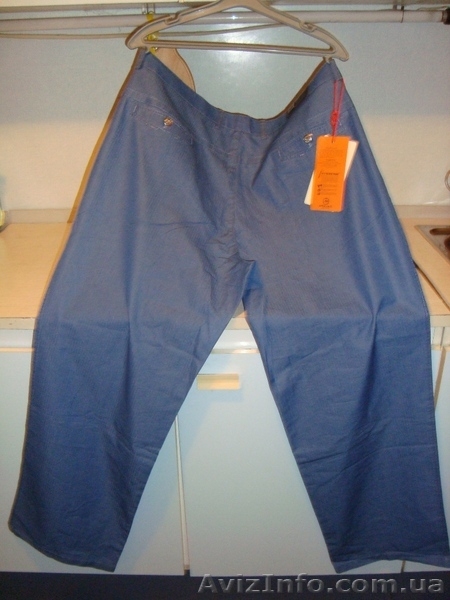 Продаются мужские брюки голубого цвета. - <ro>Изображение</ro><ru>Изображение</ru> #2, <ru>Объявление</ru> #27460