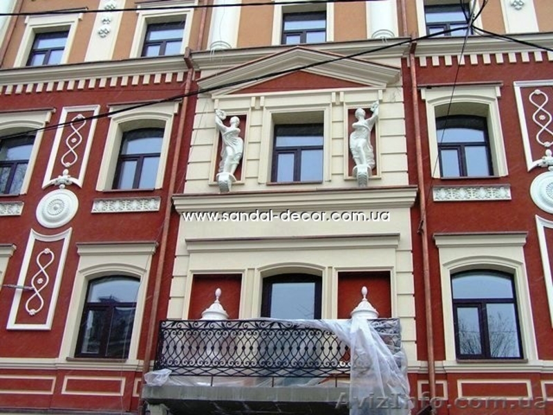 Декоративная отделка фасада. - <ro>Изображение</ro><ru>Изображение</ru> #3, <ru>Объявление</ru> #35917