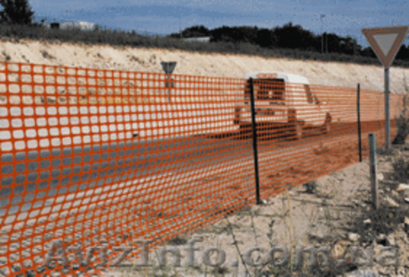 Сетка пластиковая, плёнка ограждения, фасадная, дорожная - <ro>Изображение</ro><ru>Изображение</ru> #2, <ru>Объявление</ru> #36306