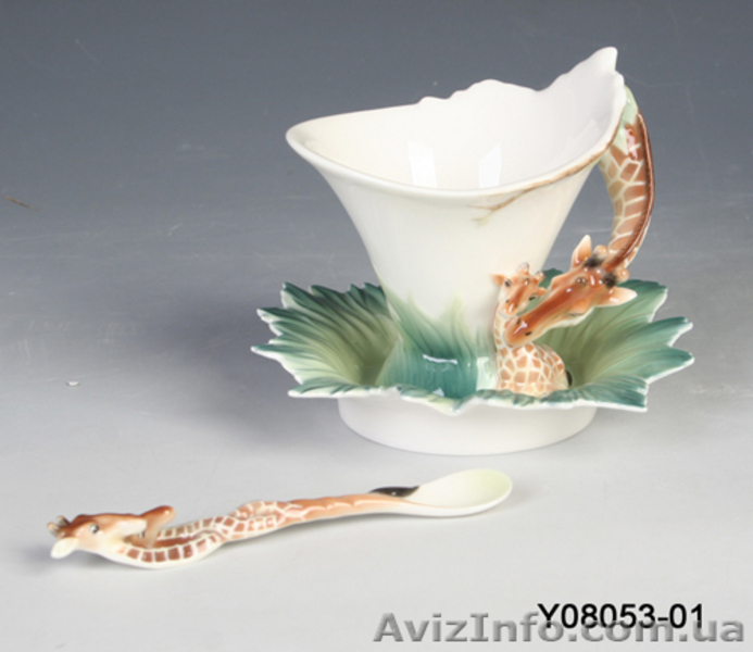 Посуда из костяного фарфора - отличный подарок для женщины - <ro>Изображение</ro><ru>Изображение</ru> #3, <ru>Объявление</ru> #28695