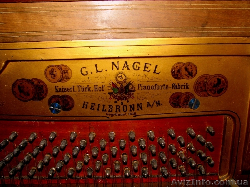 Продам старинное немецкое пианино - <ro>Изображение</ro><ru>Изображение</ru> #2, <ru>Объявление</ru> #41721