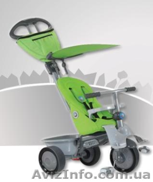 Уникальный 4 в 1 Smart trike Recliner велосипед - коляска для деток от 6 мес до  - <ro>Изображение</ro><ru>Изображение</ru> #2, <ru>Объявление</ru> #46976