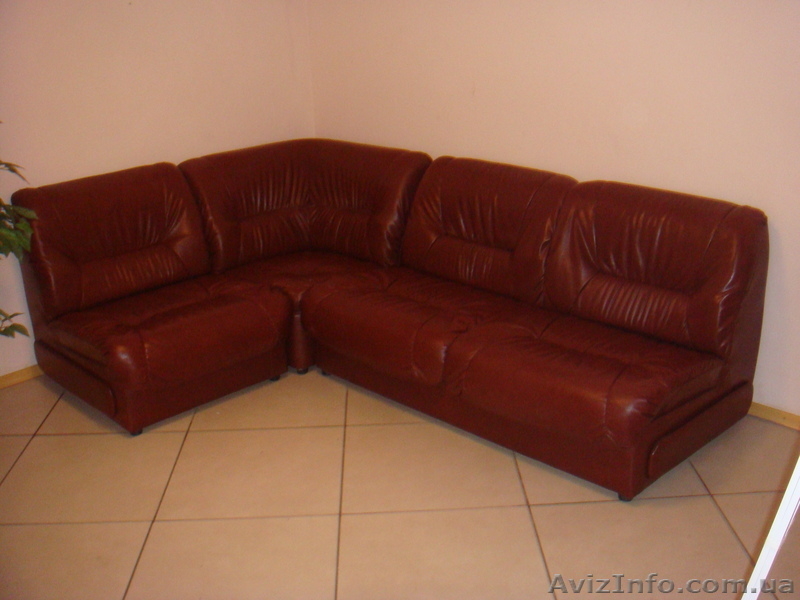 Диван угловой коричневый. - <ro>Изображение</ro><ru>Изображение</ru> #1, <ru>Объявление</ru> #49361