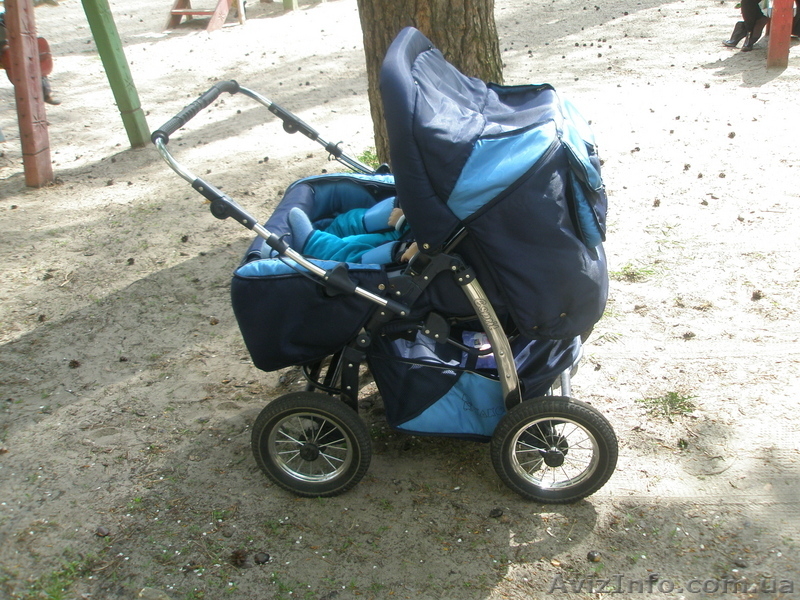 продам коляску для двойни - <ro>Изображение</ro><ru>Изображение</ru> #1, <ru>Объявление</ru> #49434