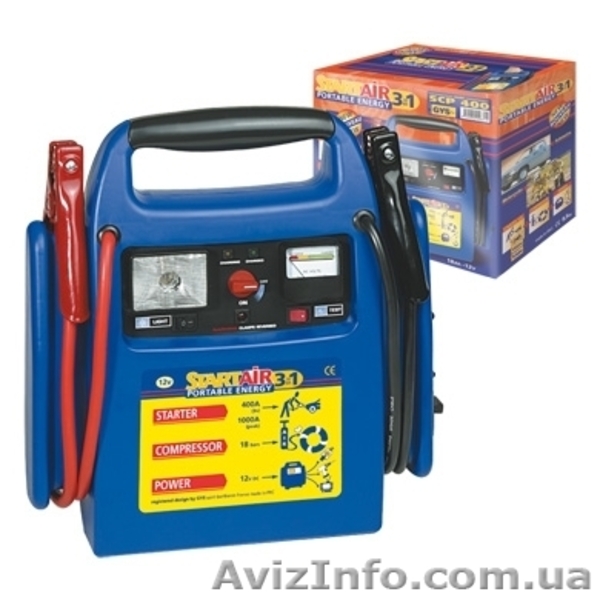 Пуско-зарядные устройства GYS GYSPACK AUTO STARTAIR SCP 400 - <ro>Изображение</ro><ru>Изображение</ru> #1, <ru>Объявление</ru> #71127