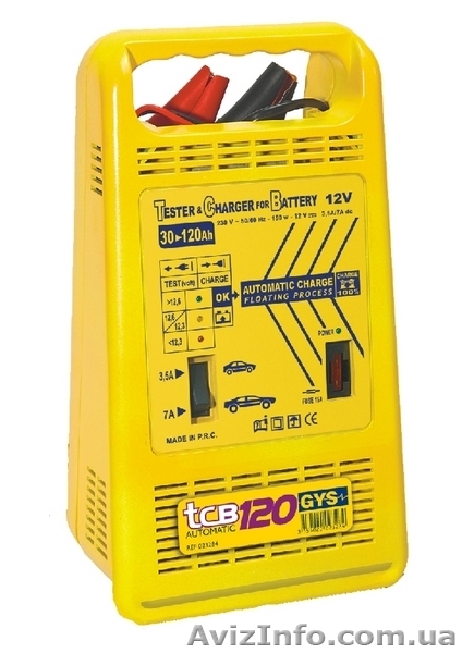 Зарядные устройства GYS CA 170 Automatic Energy 124 ENERGY 126 TCB 120 automatic - <ro>Изображение</ro><ru>Изображение</ru> #4, <ru>Объявление</ru> #69521