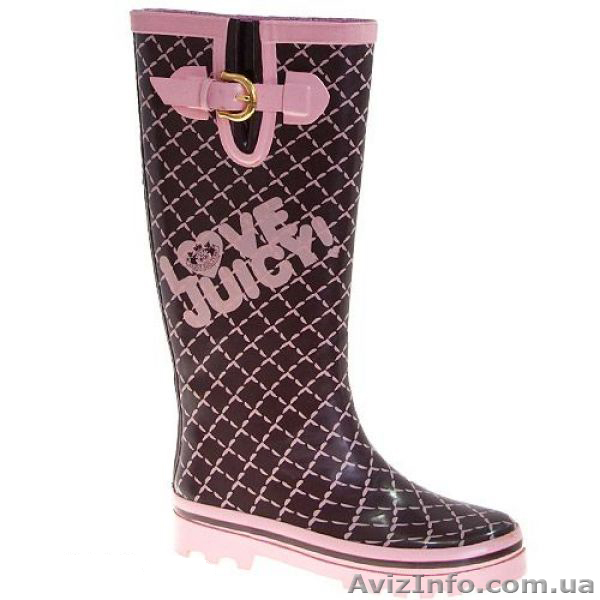 Резиновые сапожки Juicy Couture! - <ro>Изображение</ro><ru>Изображение</ru> #1, <ru>Объявление</ru> #86011