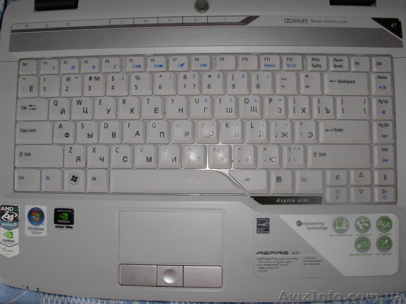 Acer 4520 AthlonX2 1.8GHz/2.5GB DDR2/512Mb/120Gb - <ro>Изображение</ro><ru>Изображение</ru> #5, <ru>Объявление</ru> #83299