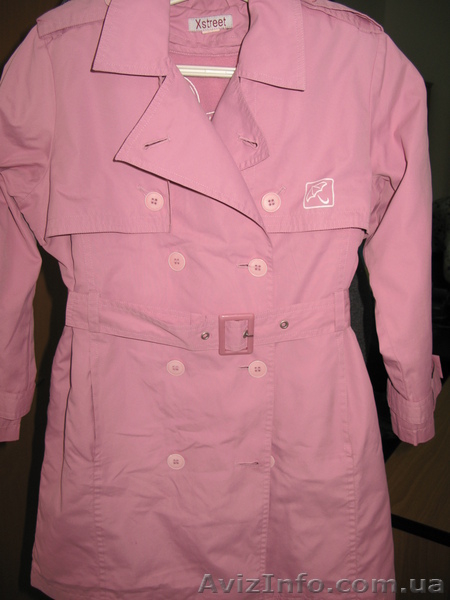  плащ (осень-весна)для девочки,рост 128-135см. - <ro>Изображение</ro><ru>Изображение</ru> #1, <ru>Объявление</ru> #84377