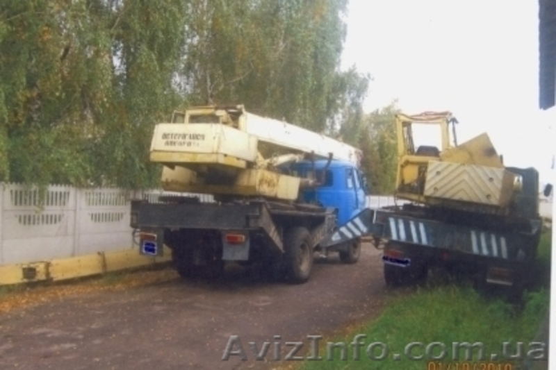 Продам Автокран КС 3577 + Автокран МАЗ 500.КС 3571 - <ro>Изображение</ro><ru>Изображение</ru> #2, <ru>Объявление</ru> #93688