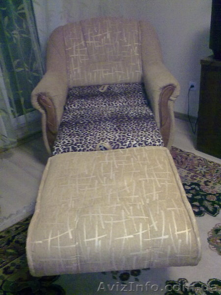 Продам срочно раскладное кресло - <ro>Изображение</ro><ru>Изображение</ru> #2, <ru>Объявление</ru> #92476