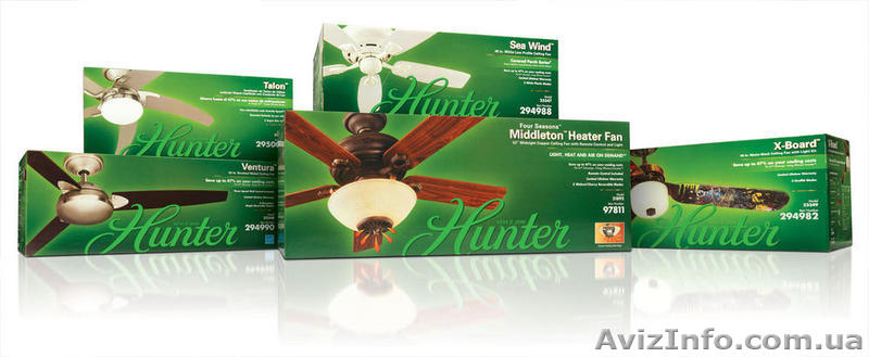 Люстры вентиляторы Hunter (США) - <ro>Изображение</ro><ru>Изображение</ru> #5, <ru>Объявление</ru> #115365