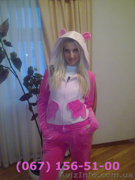 Шикарные велюровые костюмы с ушками панды, зайки и кошечки. Качество. - <ro>Изображение</ro><ru>Изображение</ru> #4, <ru>Объявление</ru> #118760