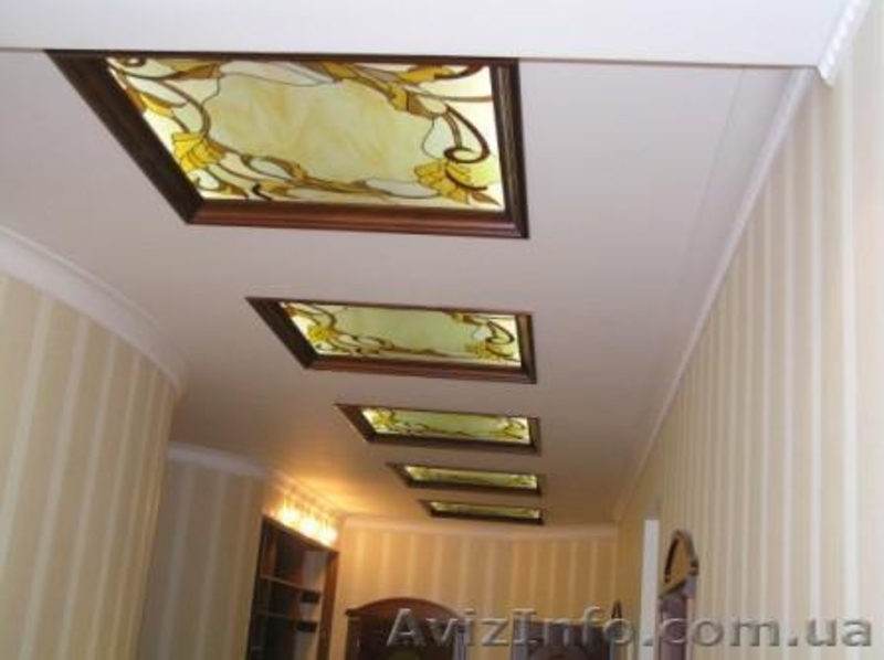 подвесные потолки с витражами в стиле Тиффани - <ro>Изображение</ro><ru>Изображение</ru> #5, <ru>Объявление</ru> #114156
