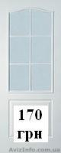 Lвери МДФ грунтованные белые, ширина  60/ 70/ 80/ 90 см. 117 гривен - <ro>Изображение</ro><ru>Изображение</ru> #2, <ru>Объявление</ru> #127842